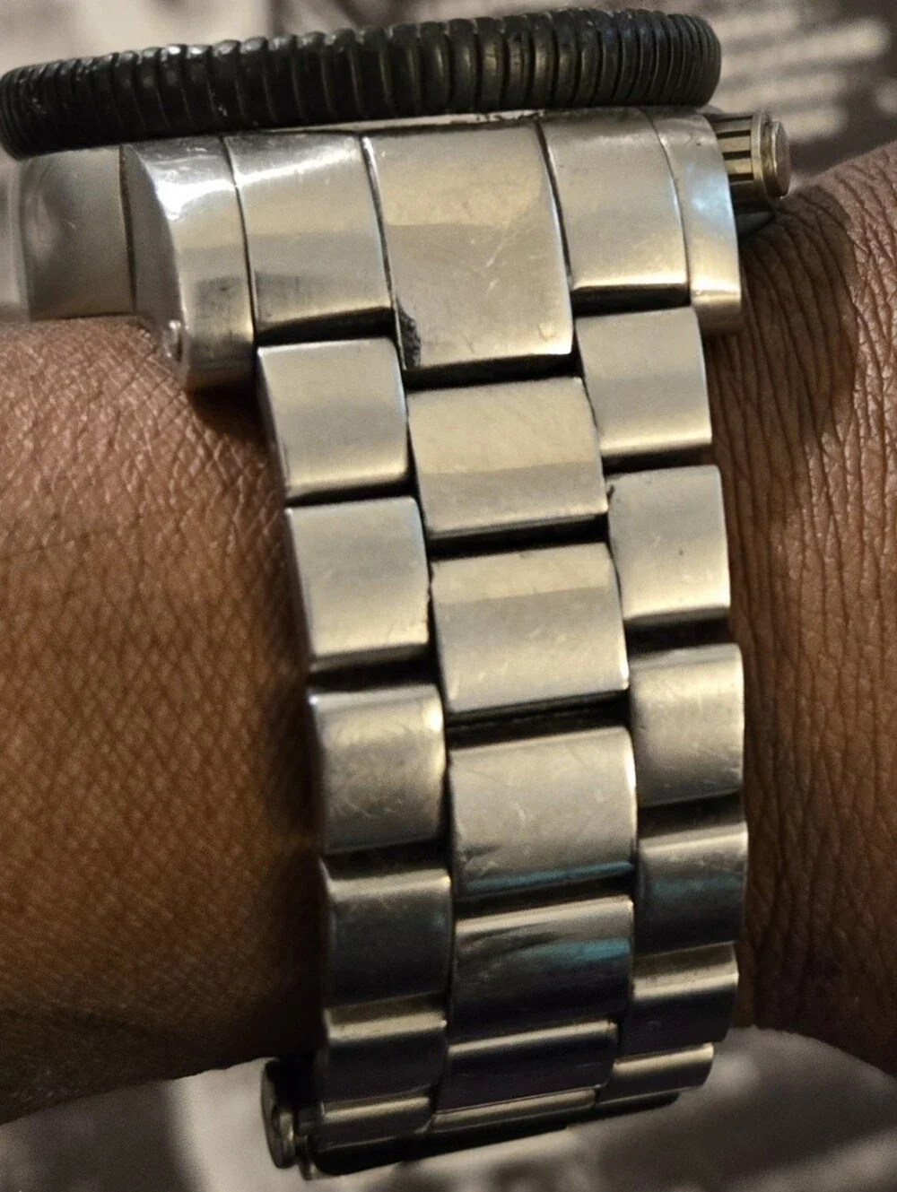 Invicta Black and Silver Men's Chronograph Watch
